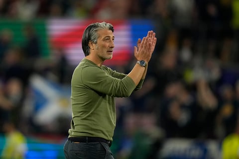 Switzerland's head coach Murat Yakin